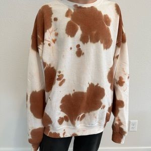 Urban Outfitters Bleached Crewneck